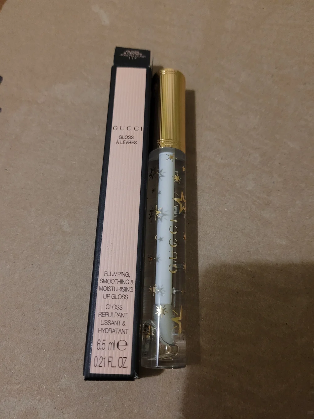 Gucci Lip Plumping Lip Gloss 117 Joslyn Clair